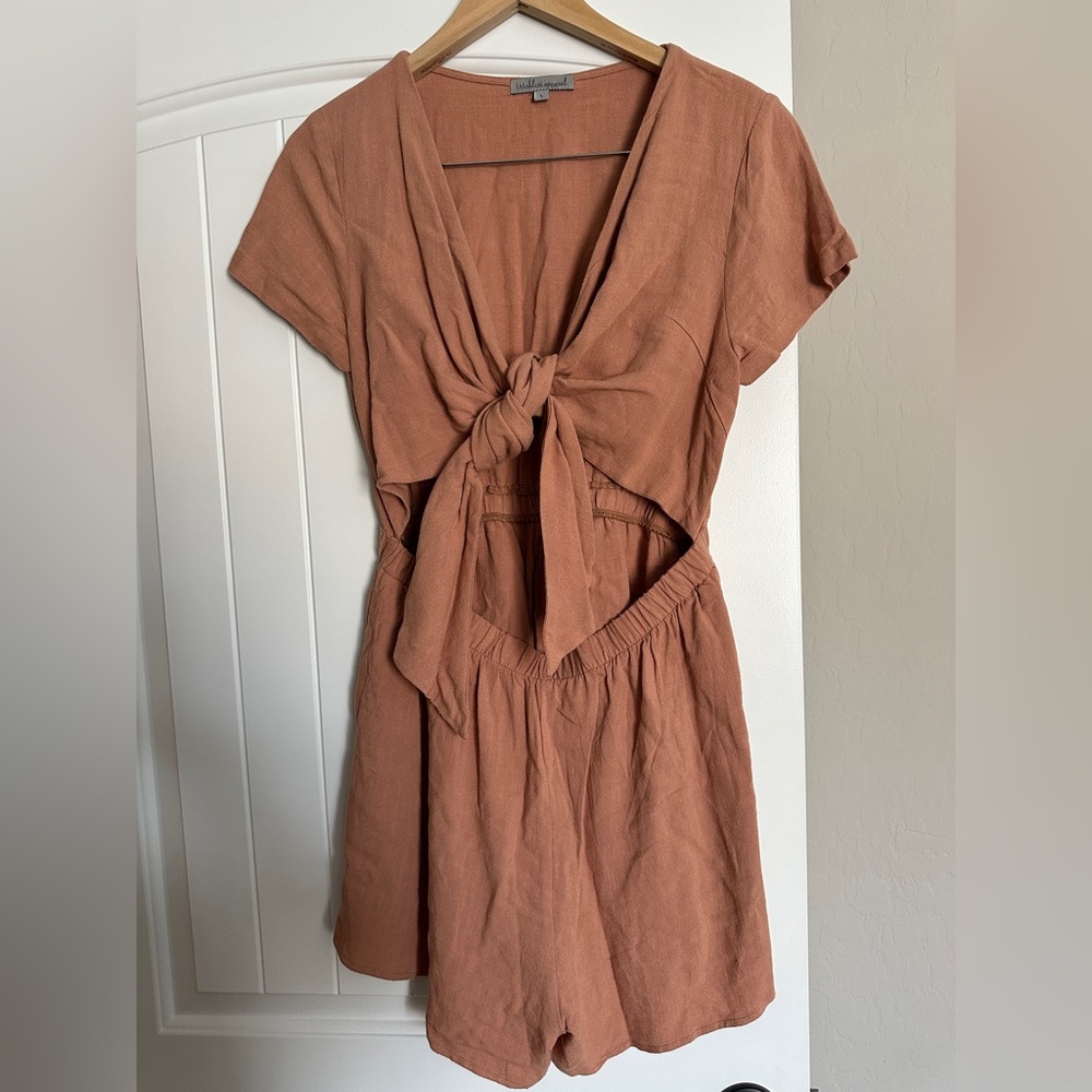 Wishlist apparel Rust romper